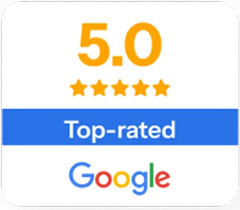 Google customer rating highlighting Nureno's trusted design and build services and excellent client reviews